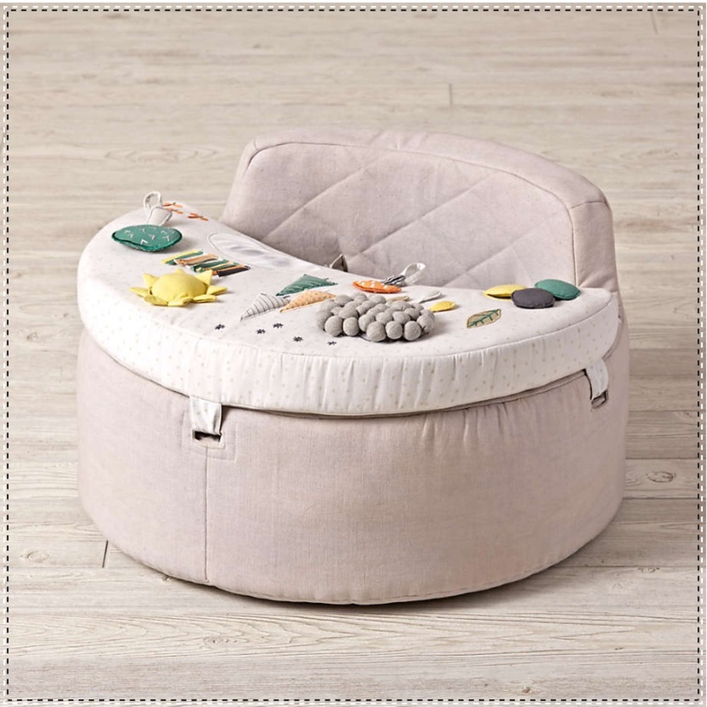Sold *Crate and barrel kids busy activity charit